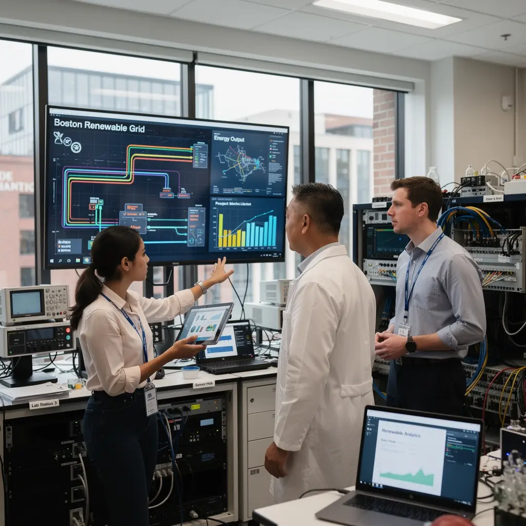 Professional team collaboration